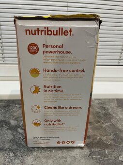 Nový NutriBullet 01410 radu 1200w, nerezová oceľ - 17