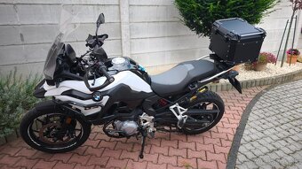 Kufor na motocykel Topcase + platňa - 17