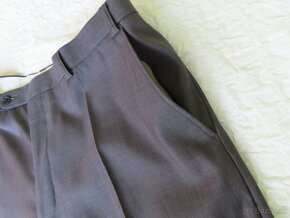 2x pánske elegantné nohavice veľ. XL - 17