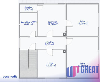 NA PREDAJ rodinný dom s krásnymi výhľadmi, Radôstka - 17