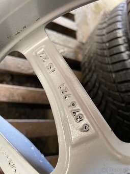 5x112 R16 7J ET22 BMW + 205/60 Zimné (2024) - 17