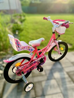 💖 Detský bicykel CTM Jenny 16” - ako NOVÝ, pre princeznú - 17