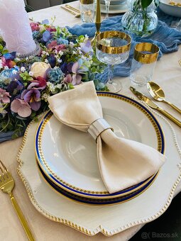 Veľká retro obedová súprava, posielam kuriérom - 17