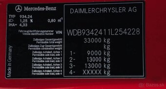 Mercedes-Benz ACTROS 2648 - 6x4 – Tahač/Valník+HR-PALFINGER - 17