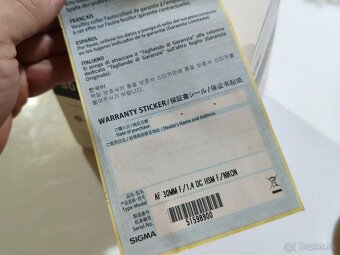 Sigma 30mm F1,4 DC HSM Art pre Nikon bajonet F - 17