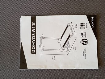 Bežecký/chodecký pás DOMYOS/DECATHLON W100 - NOVÝ za 1/2ceny - 17