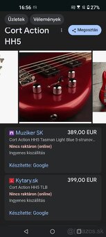 CORT ACTION HH5 BASGITARA 5 STRUNOVA - 17