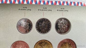 Sada oběžných mincí České republiky a slovenských euromincí - 17