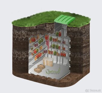 Záhradné pivnice z potravinárskeho plastu - rôzne rozmery - 17