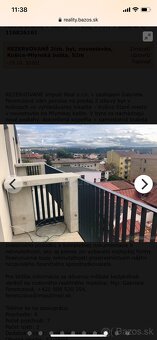 2-izbový byt v centre mesta s upratovaním - 17