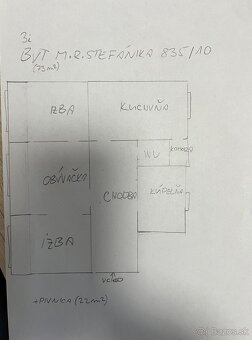 Predaj 3 izbový byt - M.R. Štefánika, Žilina-centrum (94 m2) - 17
