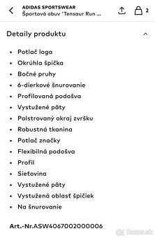 Tenisky adidas v.36 2/3 s visačkou - 17