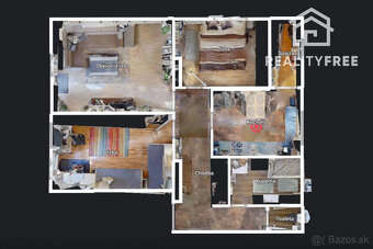 Na predaj 3 izbový byt, kompletne zrekonštruovaný, samostatn - 17