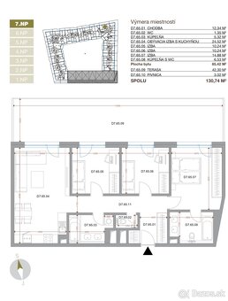 PRENÁJOM LUXUSNÝ 4 IZBOVÝ BYT,NOVOSTAVBA TABÁŇ,TERASA,GARÁŽ - 17