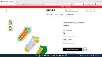 Ponožky - Bavlna, Bambus, Mercer, Členkové - 17