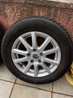 Originál VW 5x112 pneu Falken zimné 195/65 r15 - 17
