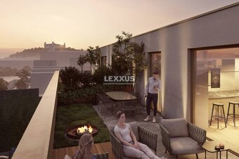 Moderný 4 izbový penthouse s veľkou terasou a výhľadom na hr - 17