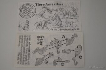 KINDER Zvieratá 1992 - 17