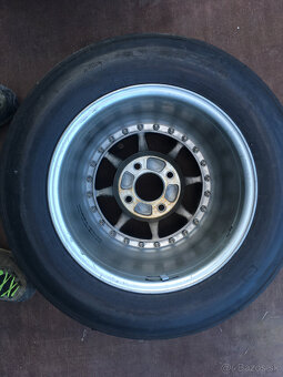Retro rally disky Braid 1RC 13" + 2 sady pneu - 17