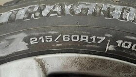 Zimné pneu na ALU diskoch, gumy disky mozno samostatne - 17