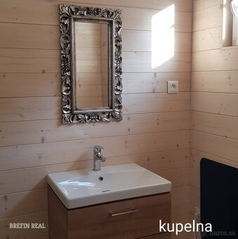 Štýlový 120 m2 ENERGETICKY úsporný DREVODOM s bazénom, POZEM - 17