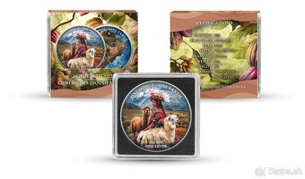 Kontinenty 1 OZ striebro - 17