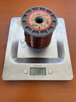 Medený drôt – rôzne priemery (0,12 až 1,8 mm) - 17