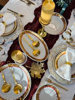 Retro krásna obedová súprava-posielam kurierom - 17