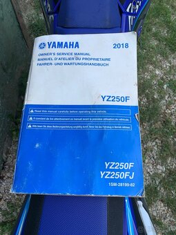 Yamaha yzf 250 2018 - 17