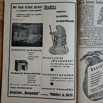 Starožitný milotický kalendár 1934 - 17