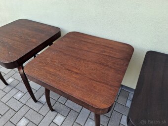 Konferenční stolek Halabala "pavouk" po renovaci - 17