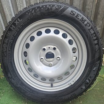 Originálna zimná sada VW - 5x112 r16 + Semperit 205/60 r16 - 17