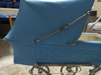 Detský retro kočík kočiar pre bábiky - 17