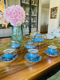 AKCIA Retro vitrínová obedová súprava s nezábudkami - 17