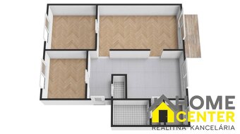 NA PREDAJ ZREKONŠTRUOVANÝ 3 IZBOVÝ BYT S BALKÓNOM, UL. DAMJA - 17
