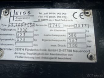 Linde H50D - čelní vysokozvižný vozík - 17