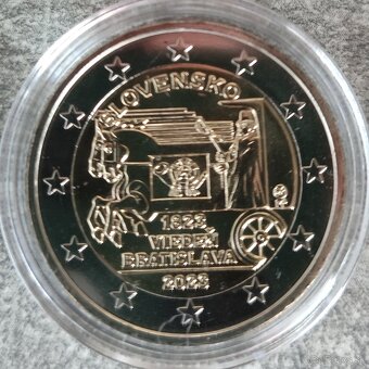 Slovenské 2€ mince v UNC stave - 17