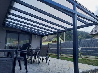 Pergola,Prístrešky na autá ,Zimné záhrady,Hliníkové pergoly - 17