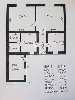 VÝBORNÁ CENA - Na predaj 3i rodinný dom v centre Levíc - 17