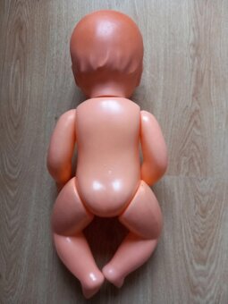 Stará retro bábika made in Czechoslovakia 50 cm - 17