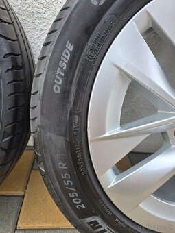 Letná sada Škoda Octavia R17 5x112 Michelin 205/55 R17 - 17