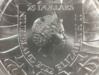 Stříbrná 10 oz investiční mince Český lev 2022 stand, 311gr. - 17