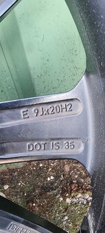 Disky bmw x5, x6 r20 275/45R20 - 17