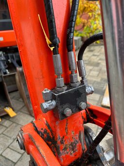 minibager KUBOTA KX018-4 / hydr. rychloupínák / 3x lopata - 17