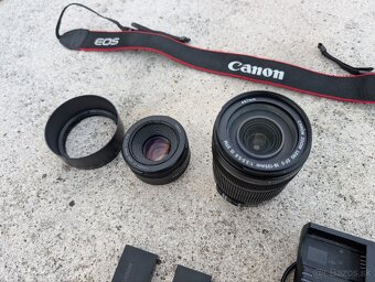 Canon EOS 77D + 50mm f/1.8 + 18-135mm f/3.5-5.6 - 17