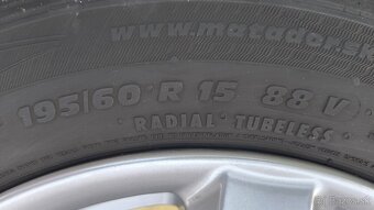 Disky Enzo 4x108 R15 + letné pneumatiky 195/60R15 - 17