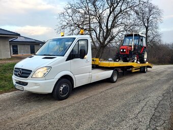 Mercedes Sprinter 3.0 V6 miniťahač + náves - 17