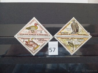 Poštové známky č.473 - AFRIKA III. - 20 sérií - 17