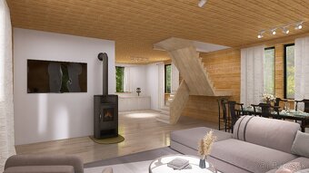 Rekreačná chata novostavba s IS Stará Bystrica - 17