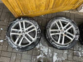 📢 Originálne disky Volkswagen Atlanta R16 + Michelin clima - 17